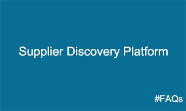 FAQs about Supplier Discovery Platform
